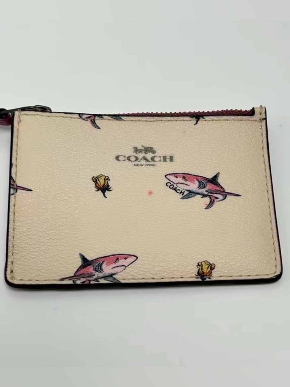 RARE Coach Sharky cardholder!